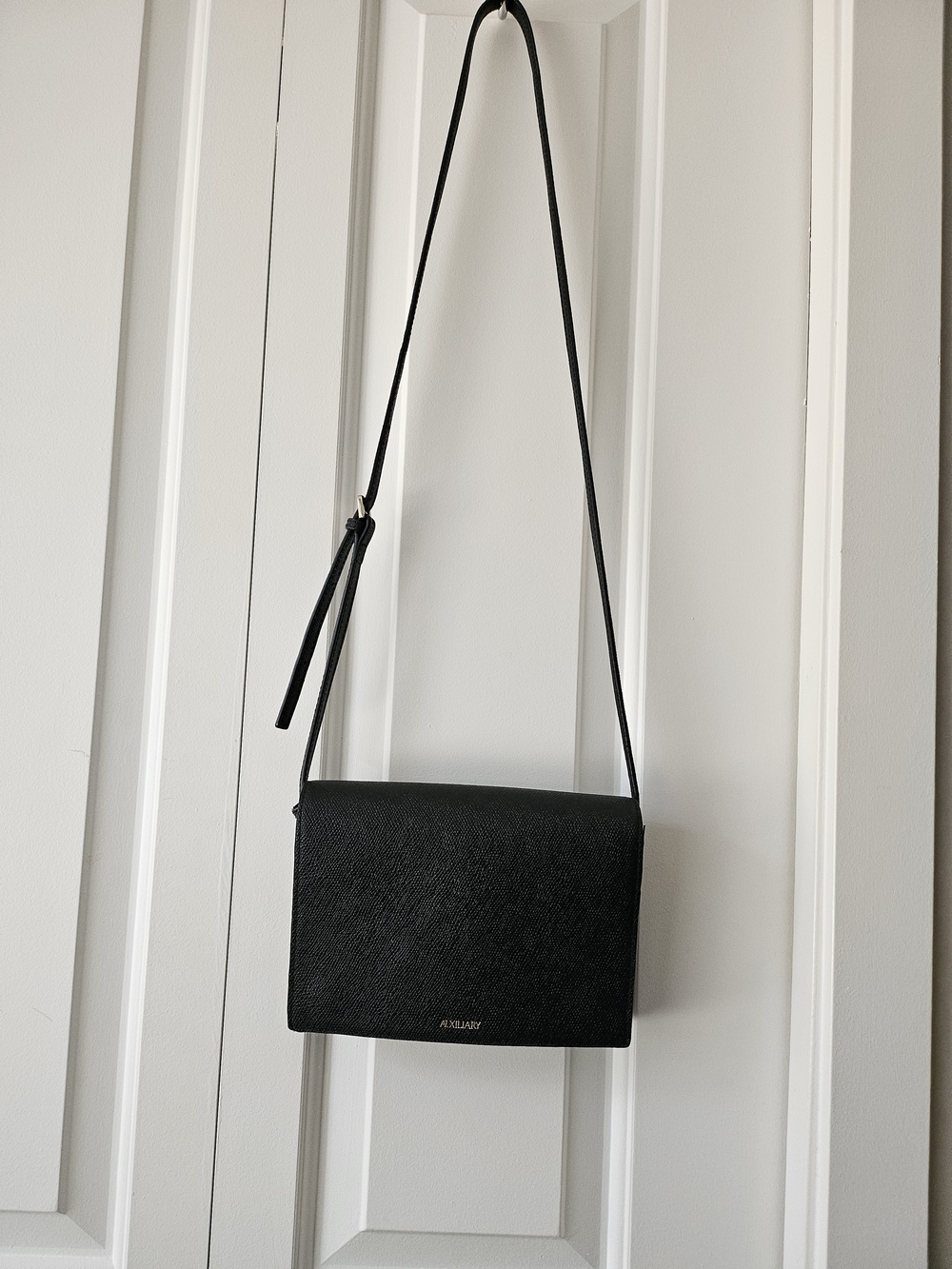 Black Crossbody Shoulder Bag by